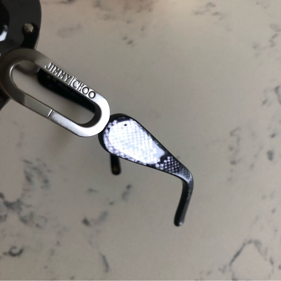 Jimmy Choo Shield Gradient Sunglasses - Picture 3 of 6